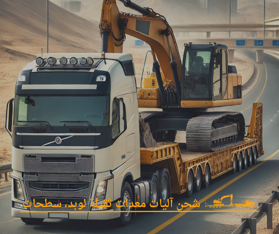 شحن آليات معدات ثقيلة لوبد، سطحات